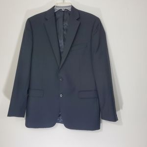 Lauren Ralph Lauren Black Wool Jacket, Size 42L